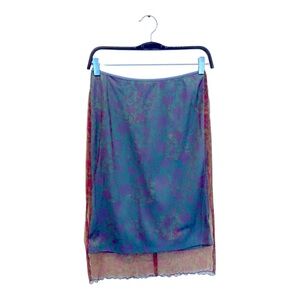 Vintage Nordstrom New With Tags Y2K Sex in  the City Overlay Skirt Size Small